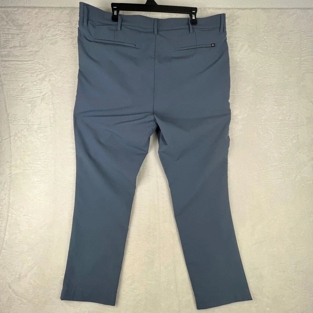 Banana Republic Golf Pants Men 40x29 Blue Gray Performance Active Trousers